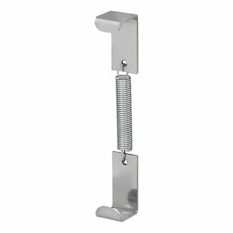 License plate clamp with spring - set of 4