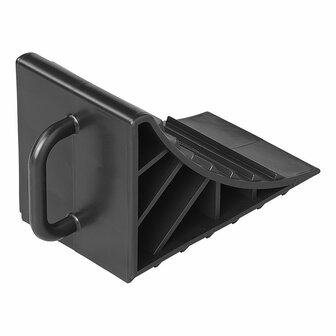 Wheel chock plastic with handle