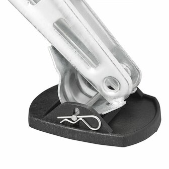 Stabilisation foot with metal pin