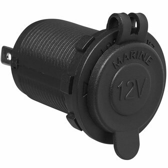 Flush-mounted socket DIN 12V/24V