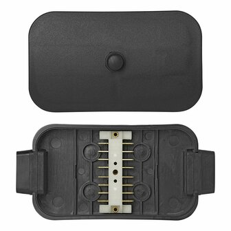 Cable connection box plastic 8x4-pin PM