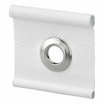 Hanger with eye for tent rail 5/6mm and 7/8mm - set of 6 pieces