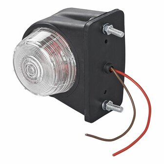 Width light red/white 67x78mm flat