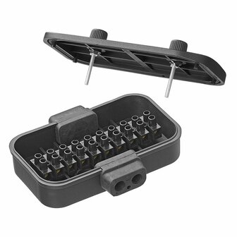 Plastic cable connection box 10-pin