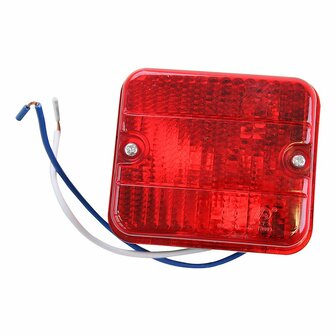 Rear fog light 75x85mm