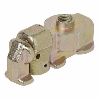 Stud fitting double with thread