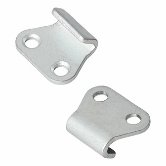 Hook metal - set of 10 pieces on card