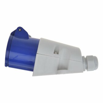 CEE wall socket surface-mounted