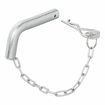 Lock pin with locking pin and chain for support leg 341522