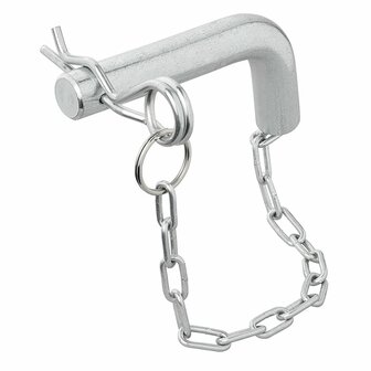Lock pin with locking pin and chain for support leg 341522