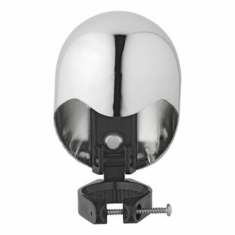Tow bar cap chrome metal foldable