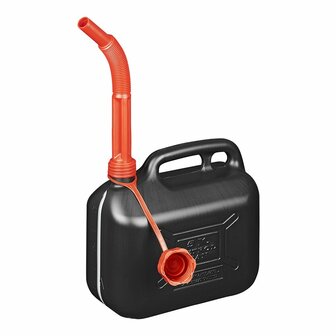 Jerrycan 5L plastic black UN-approved