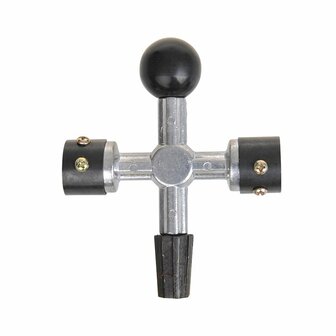 Battery pole cleaner