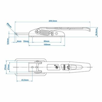 Tension lock SPP ZB-01C