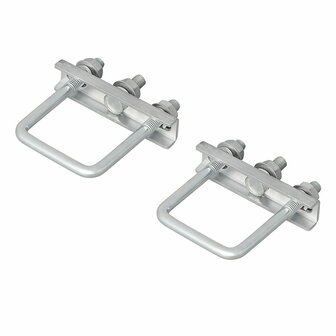 U-bracket square 60mm for nose wheel clamp - set of 2 pieces