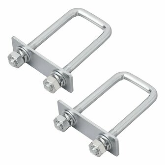 U-bracket 40mm angular - set of 2