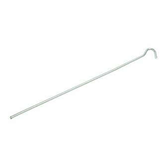 30cm metal tent peg with open eye 10 pieces in polybag