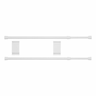 Locking rods double extendable 41-71cm