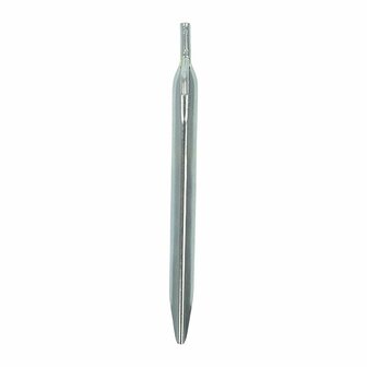 Tent peg 25cm metal with hook 6 pieces in polybag