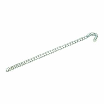 Rock pin 30cm metal triangular 6 pieces in polybag