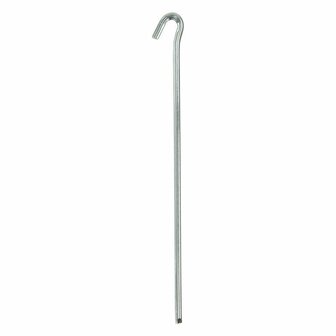 Rock pin 30cm metal triangular 6 pieces in polybag