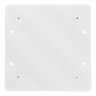 Plastic marker board 50 x 50cm with reflectors