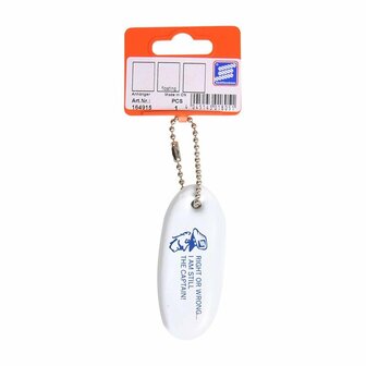 Key ring (floating), white