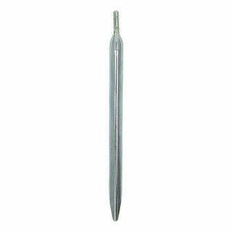 Tent peg 30cm metal with hook 6 pieces in polybag