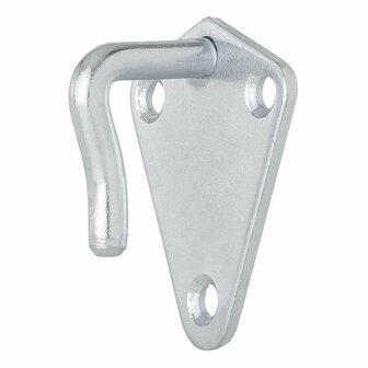 Rope hook metal 40x45mm welded 10 pieces