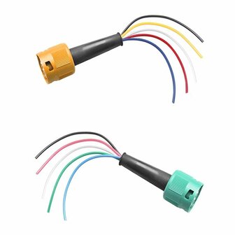 Connection set 5-pole 15cm for rear lights