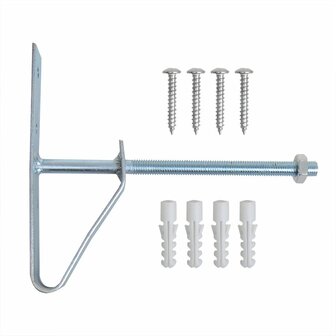Tyre holder set 2 pieces wall mount