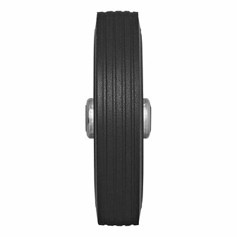 Nose wheel tire rim metal with rubber tire 200x50mm