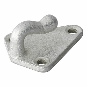 Rope hook metal 40x45mm 10 pieces