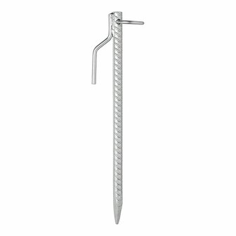 Ground peg 41cm with hook and ring