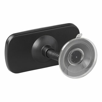 Panorama rear-view mirror with flex arm 4 cm and suction cup