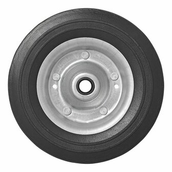 Nose wheel tire rim metal with rubber tire 200x60mm