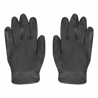 Gripp-It nitrile gloves XL black dispenser box of 50 pieces