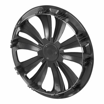 Wheel cap Terra silver/black 14 inch