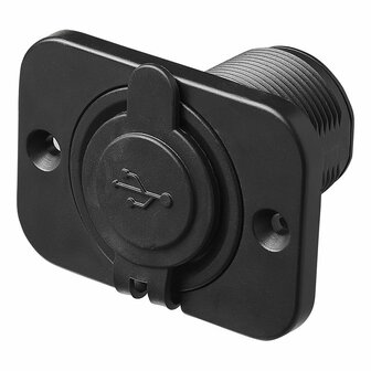 USB flush-mounted socket double type A 3100mA 12V/24V