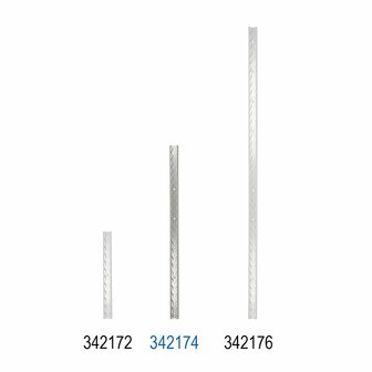 Aluminum binding rail 60cm