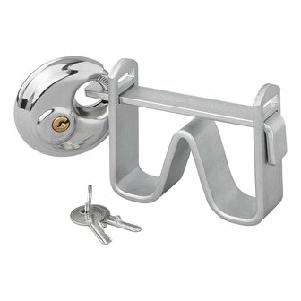 Coupling lock bracket model with discus lock