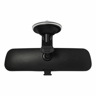 Rear-view mirror 212x56mm with suction cup