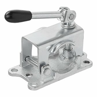 Clamp 48mm cast iron with tilting lever for jockey wheel