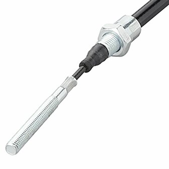 Brake cable 1630/1840mm bush dia 22mm suitable for Knott/Schlegl/Nieper/Avonride/BPW