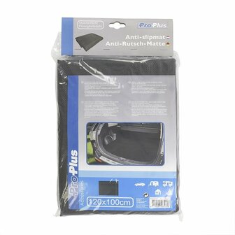 Anti-slip mat black 120x100cm liquid-tight