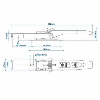 Tension lock SPP ZB-05AA