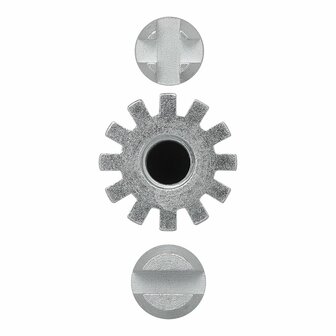 Adjustment set for brake shoes suitable for BPW-7