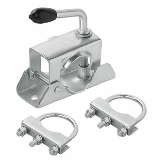 Clamp 48mm for nose wheel + 2x U-bracket 60/70mm
