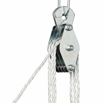 Hand winch with 20M nylon rope