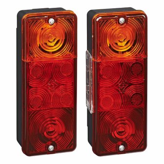 Rear light 4 functions 210x83mm